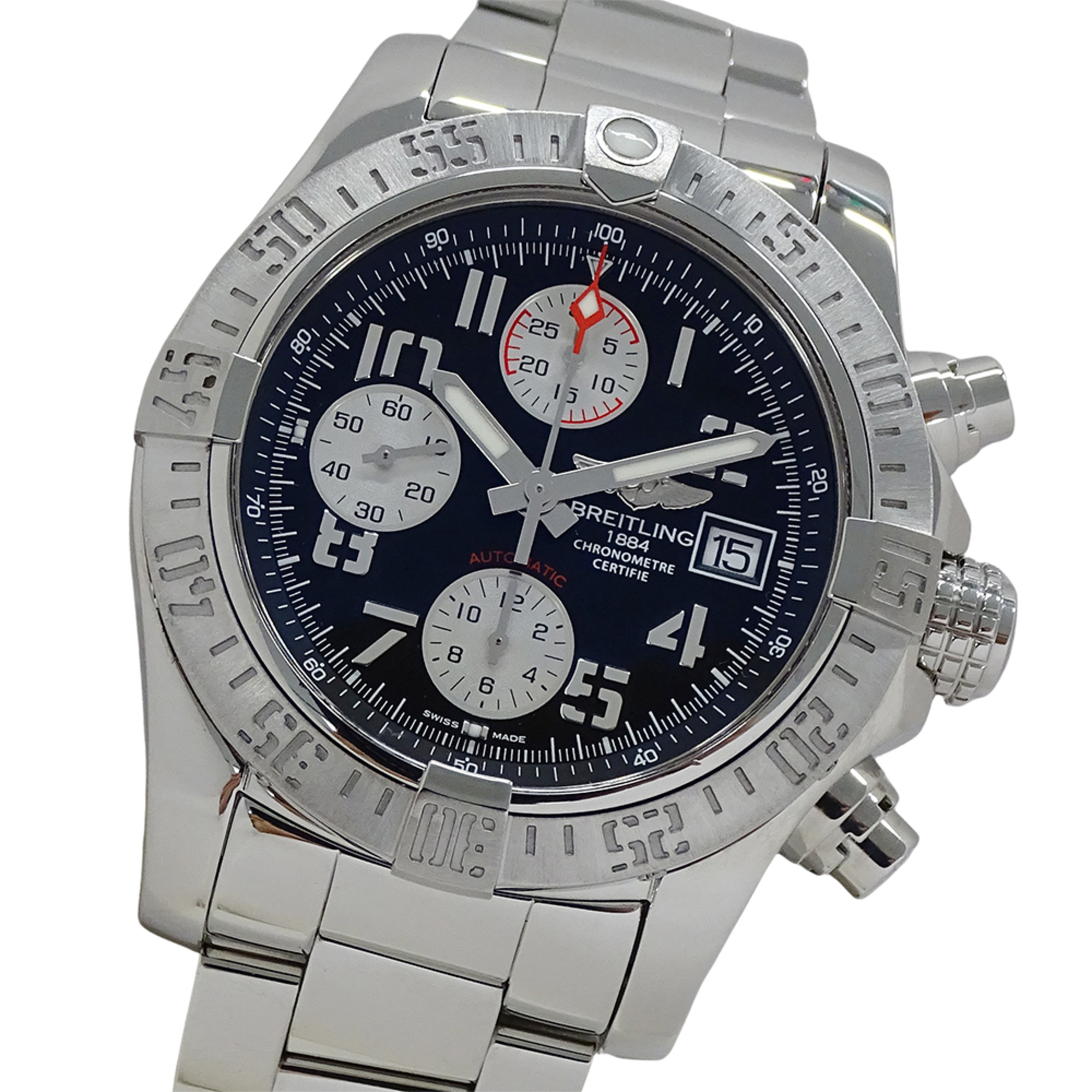 Breitling Avenger Ii A13381 Mens Watch Brand Breitling Chronograph Date